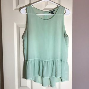 Repost - Forever21 Light Green Tank